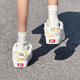TINMUU天牧闪电流苏ins小香风秋冬增高运动面包板鞋 子学生情侣款