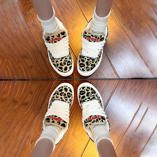 情侣新款 天牧闪电炸街学院生增高刺绣休闲板鞋 网红同款 TINMUU