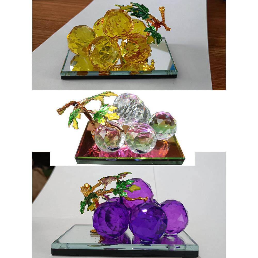 采购产品水晶葡萄饰品，创意水果工艺品，节日礼品，汽车家装，小
