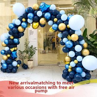 婚礼气球拱门店开业装饰气球站婚礼场景布置生日派对气球门