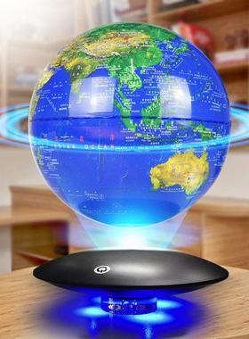 磁浮地球仪办公室家居装饰品摆件摆设送教师生日礼物创意礼品