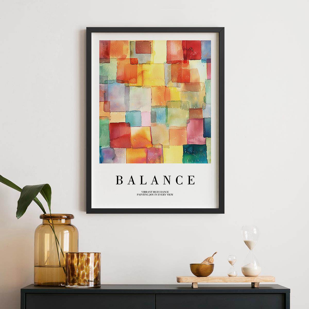 装饰画挂画文艺抽象北欧现代客厅卧室餐厅玄关框壁画高级感沙发