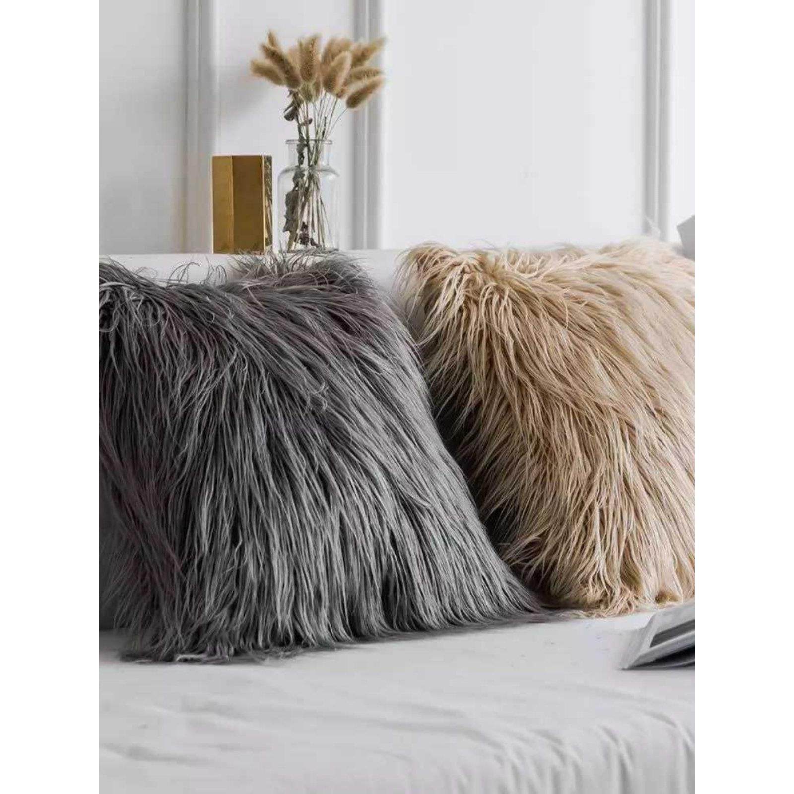 ins风北欧长毛绒抱枕套摄影道具仿滩羊毛抱枕靠枕毛绒靠垫抱枕套,节庆用品/礼品,创意抱枕,淘宝优惠券,粉丝福利购,淘宝优惠卷