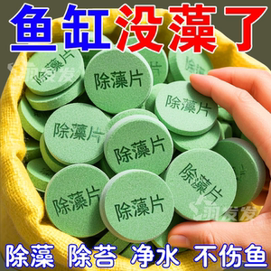 鱼缸除藻片除青苔不伤鱼去除绿水
