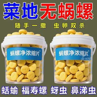 蝸牛專用家庭鼻涕蟲果樹蛞蝓福壽螺濃縮蝸牛片 蝸螺凈濃縮片正品