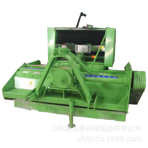 棉花秸秆收割打捆机工作效果全自动秸秆收割打捆机农机补贴产品