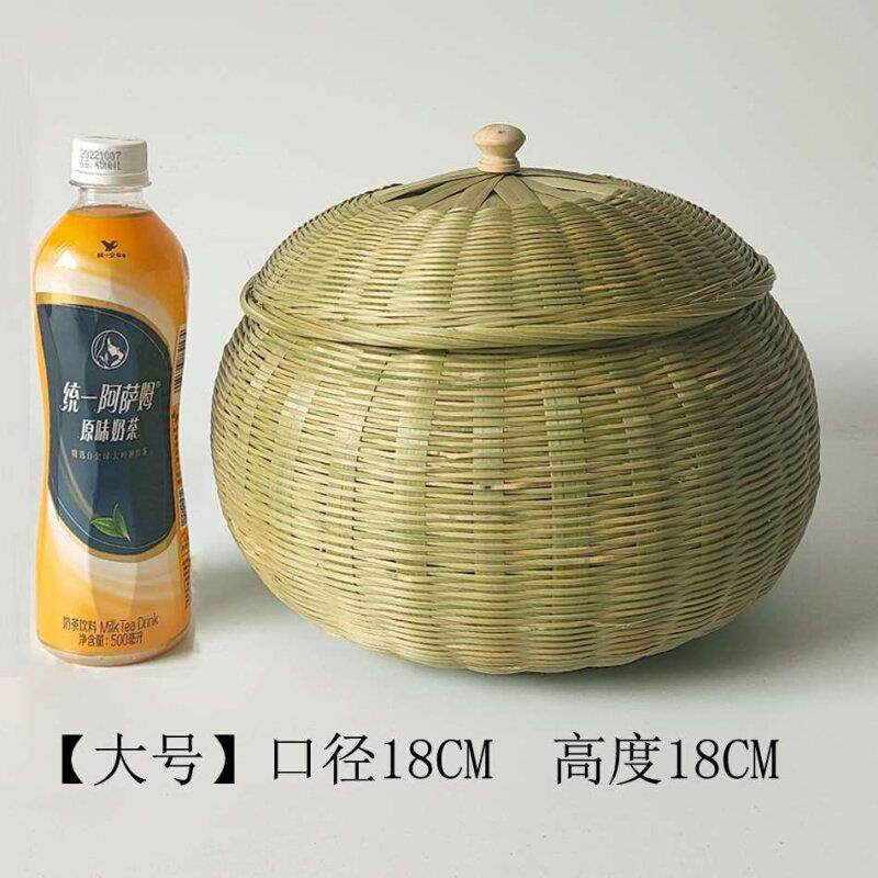 极速厂促c厂促竹编茶叶罐家用圆形收纳盒带盖子子鸡蛋筐围棋盒竹,特色手工艺,竹编/竹雕,淘宝优惠券,粉丝福利购,淘宝优惠卷