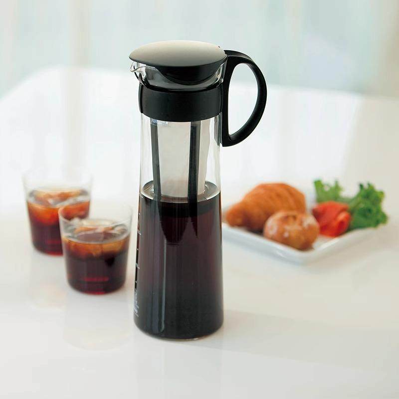 HARIO冷泡咖啡壶冷萃咖啡壶带过滤网玻璃冰咖啡壶