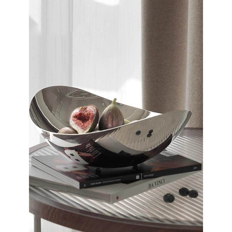 德国轻奢不锈钢果盘客厅茶几家用水果盘高端大号托盘乔迁之喜果盘,餐饮具,果盆/果盘/果篮,淘宝优惠券,粉丝福利购,淘宝优惠卷