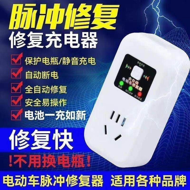 德国黑科技电瓶修复器雯璟好货电动车脉冲充电器延长电池寿命神器
