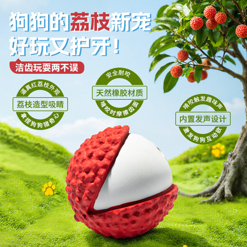 Vking荔球球狗狗啃咬玩具