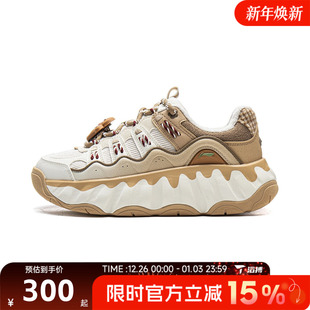 AGCV254 运动休闲鞋 NING李宁女子曲奇鞋 滔搏LI