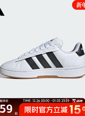 滔搏adidas阿迪达斯男女鞋GRAND COURT ALPHA 00运动休闲鞋JQ2996