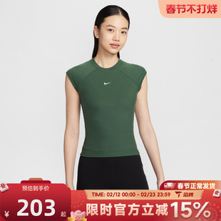 滔搏NIKE耐克女子运动休闲无袖T恤IF0243-323