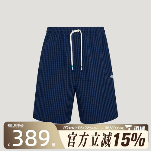 滔搏adidas阿迪达斯三叶草男子RESORT SHORTS运动休闲短裤KX0697