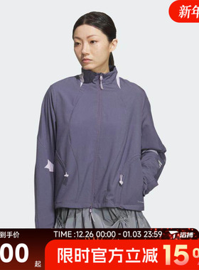 滔搏adidas阿迪达斯女子FUSTL W WV JKT4夹克外套KC2709