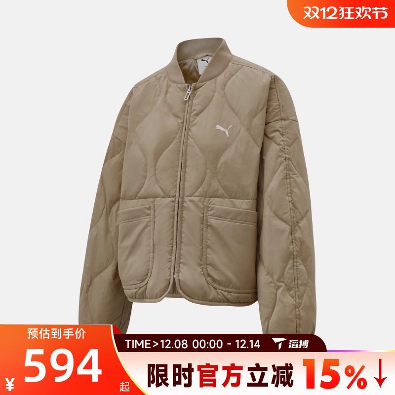滔搏puma彪马女子Line Down Jacket保暖运动休闲羽绒服63550255