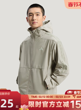 滔搏adidas阿迪达斯男子TH 3 IN 1 JKT运动健身夹克外套KW4766