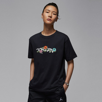 滔搏NIKE耐克女子ASWJBRK SS GFGFXTEE运动休闲短袖T恤IH2389-010