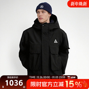 滔搏NIKE耐克女子连帽夹克保暖百搭运动休闲棉服外套FV7328 010