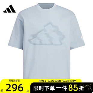 TEE運動休閑短袖 adidas阿迪達斯男子FUSTL GFX T恤KC3745