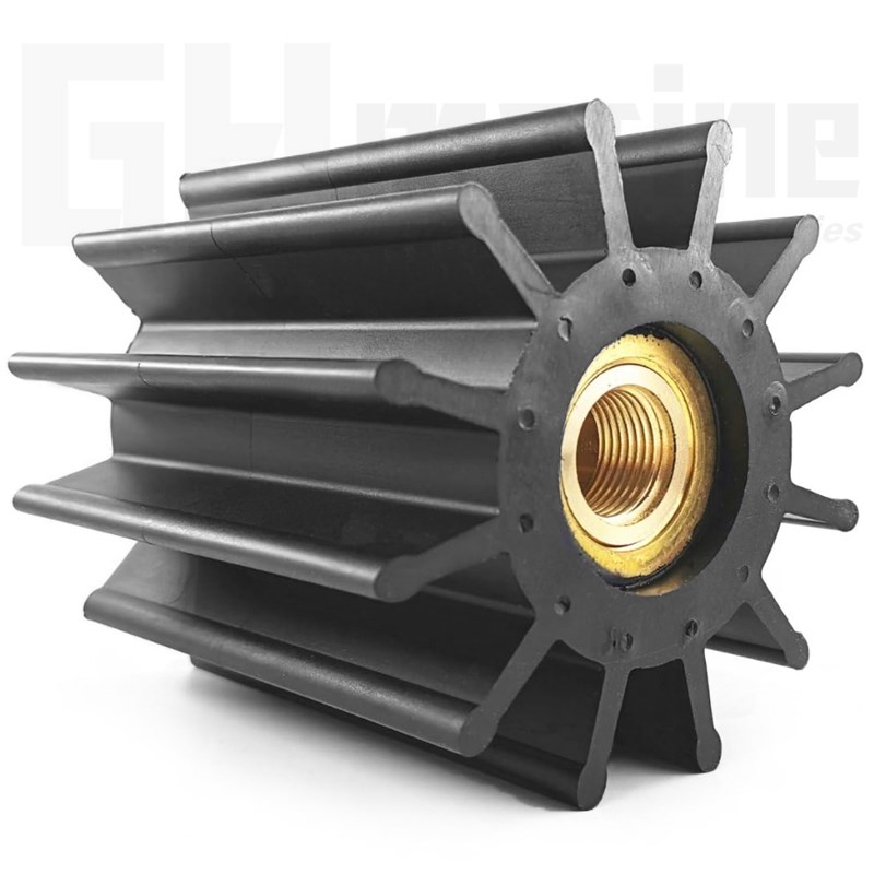 适用于约翰迪尔John Deere海水泵橡胶耐腐蚀叶轮DZ108622 /530689
