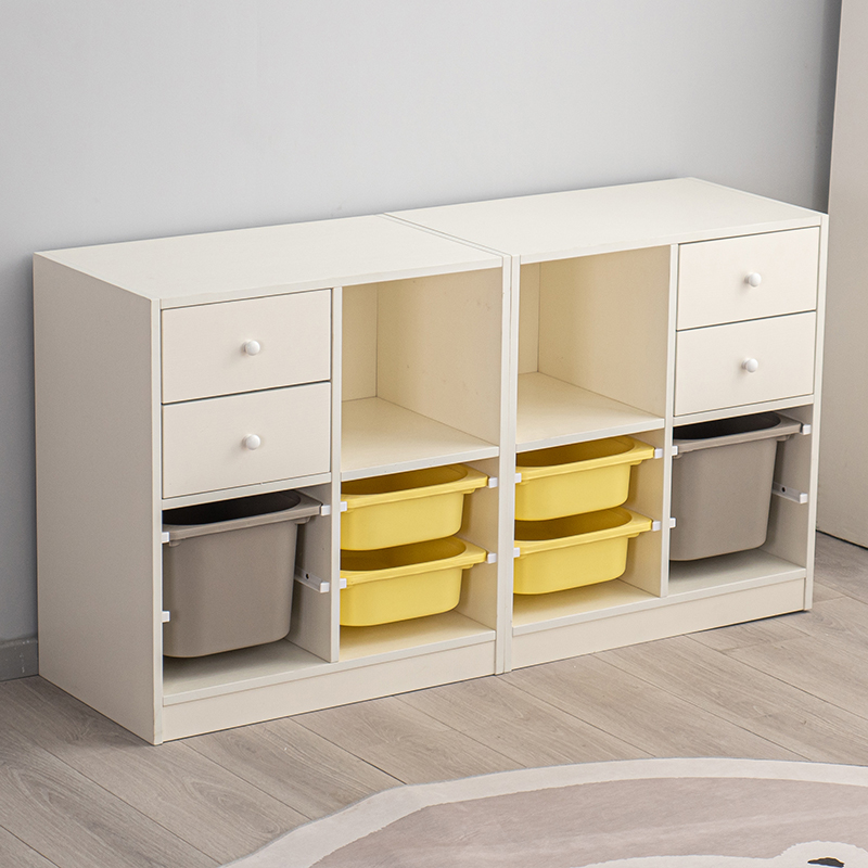 抽屉式收纳柜儿童床头玩具柜斗柜多层婴儿储物柜收纳书架