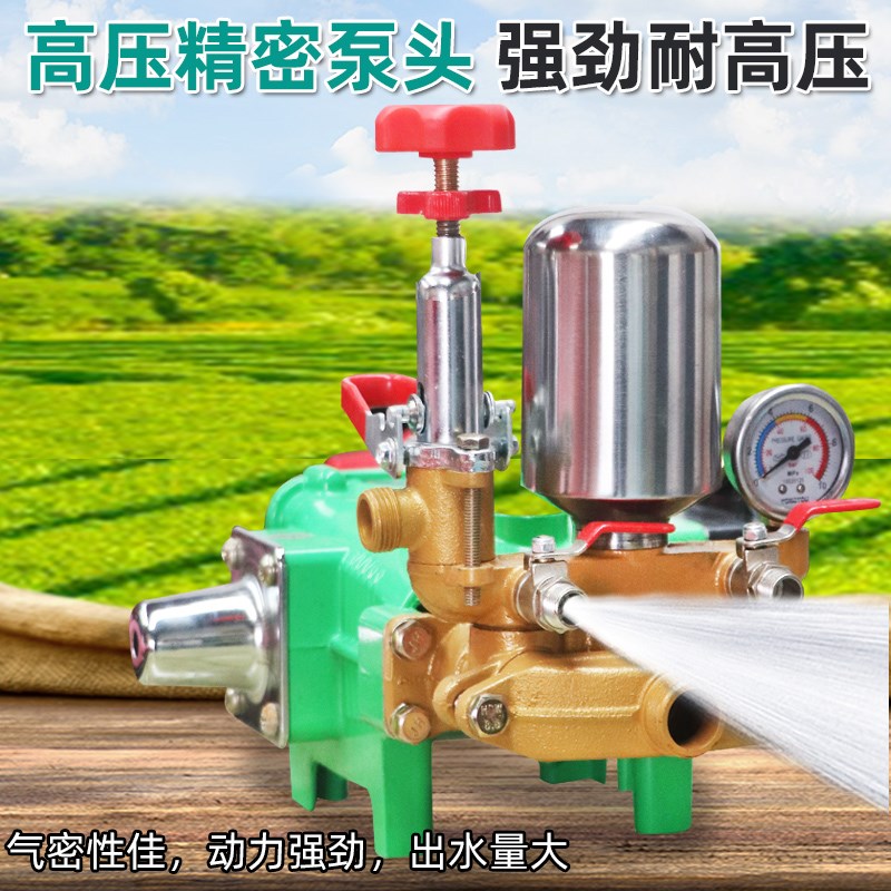 电动打药机果园全自动48V60V三轮车高压大功率新款遥控打药喷洒机