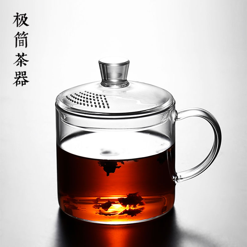 玻璃泡花茶壶过滤迷你评审杯冲茶器红茶泡绿茶办公室Y功夫茶具小