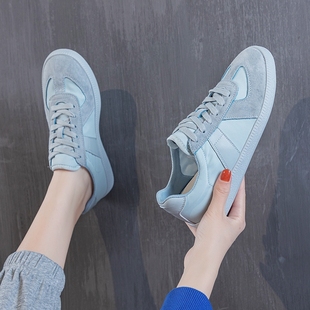 小白鞋女夏帆布德训鞋软面s软底透气2023新款女鞋夏季薄款休闲板