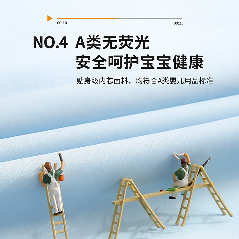 幼儿园被b子三件套浅蓝色被套被褥六件套小被子入园床品宝宝