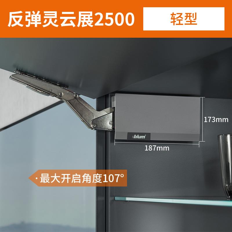 进口blum百隆上翻门支撑灵云展随意停支撑杆气撑液压杆橱柜气撑杆