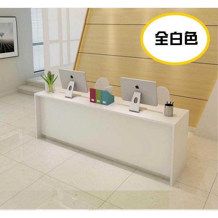 前台收银台图文店柜台房产中介咨询台烤漆旅行社办公桌公司接待台