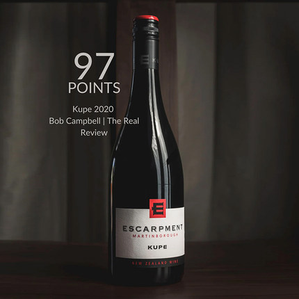 新西兰99分WS百大第7名kupe教父屹诺山库佩 2022黑皮诺干红葡萄酒