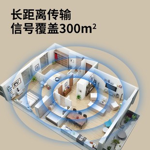 门铃家用无线超远距离遥控220v免布线老人呼叫器入户叮咚按钮开关