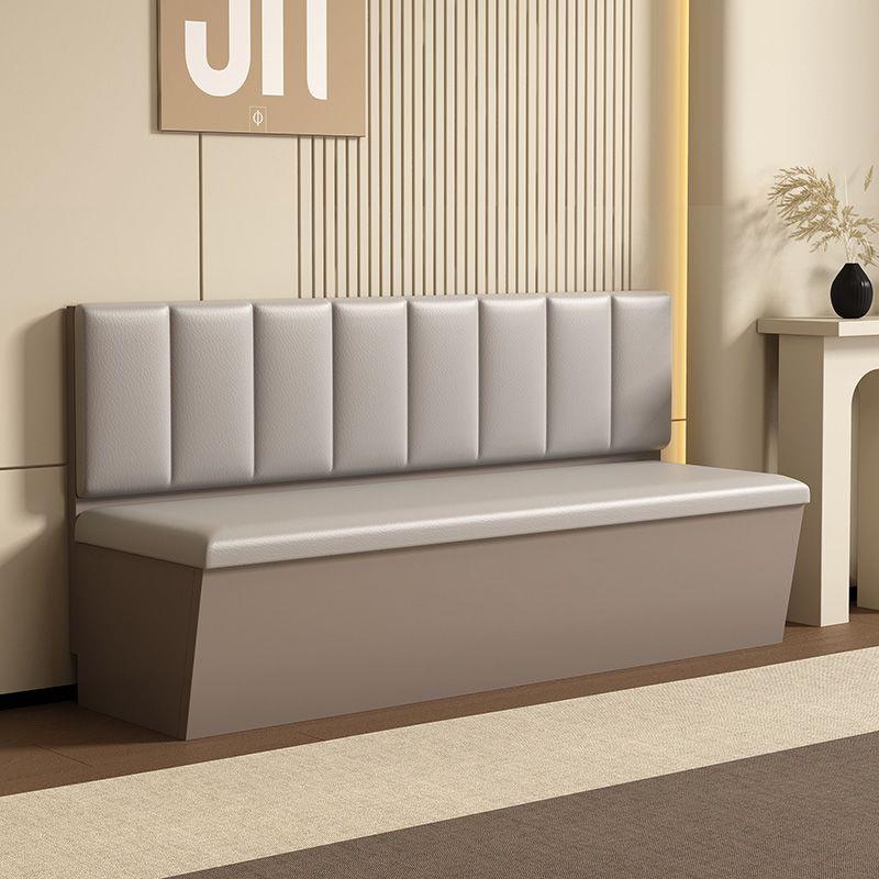 实木卡座餐厅家用软包沙发奶茶餐饮店商用靠墙沙发储物柜卡座定制