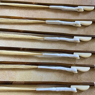 * 李怀刚二胡弓 独奏级二胡弓子 红I竹长节 天然白马尾专业琴弓