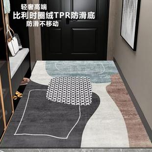 入户门地垫轻奢高端可裁剪地毯复古门垫进门玄关家用客厅垫可裁剪