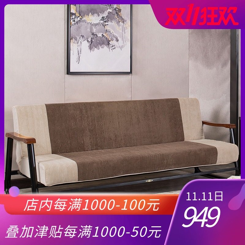 天坛家具两用折叠沙发床r现代简约客厅多功能两用布艺沙发小户型