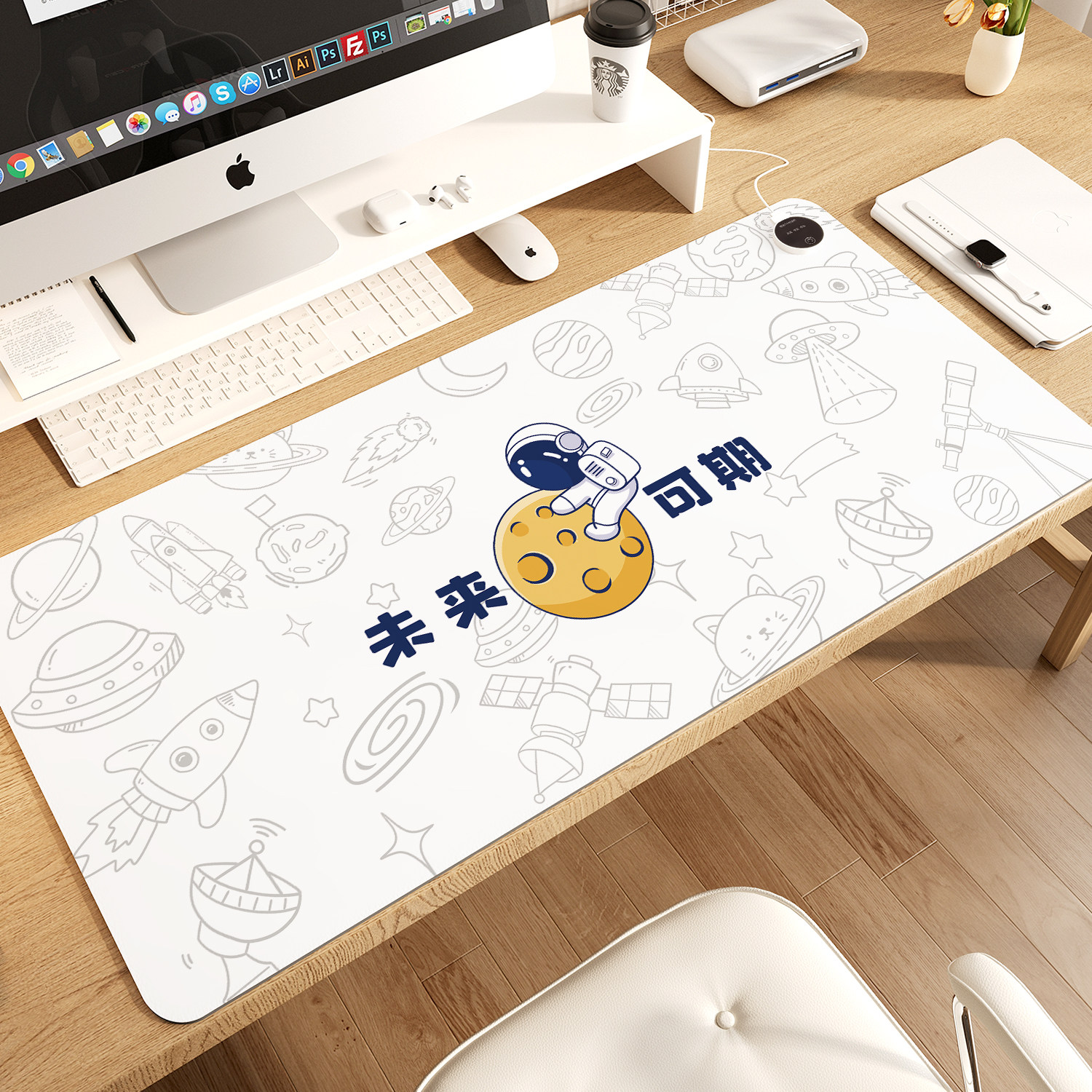 加热桌垫学生作业暖手学习写字台暖桌垫办公室儿童超大发热鼠标垫