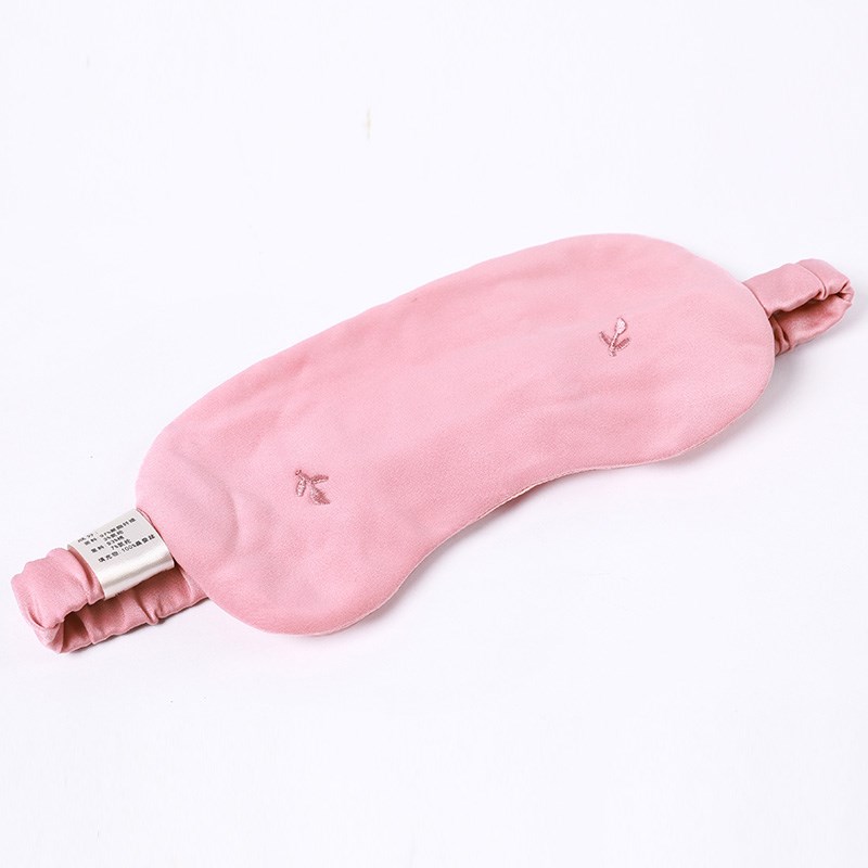 真丝眼罩桑蚕丝填充眼罩睡眠真丝缓解遮光眼疲劳 F152