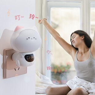 声控智能高颜值床头小夜灯婴儿喂奶护眼夜间卧室睡眠儿童伴睡台灯