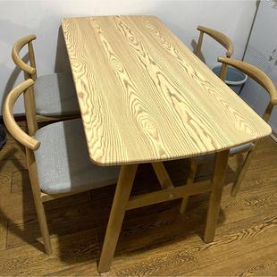 北欧餐桌小户型家用现代简约租房桌子出租屋用餐桌椅组合餐厅商用