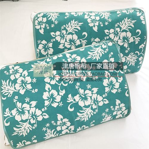 津唐老帆布凉席枕巾加厚加大一对包邮老粗布床单夏凉布透气枕席