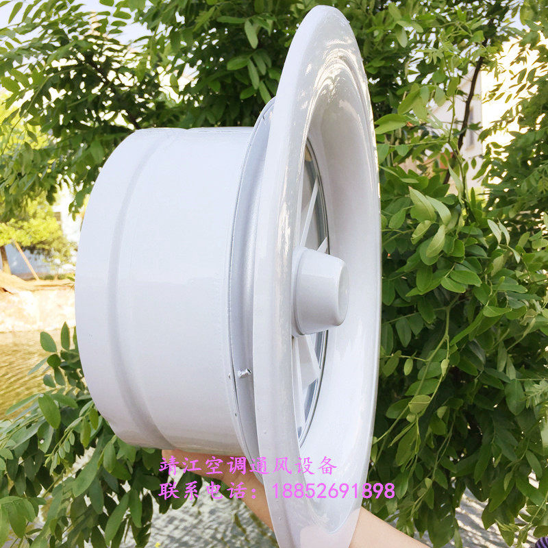 铝合金旋流涡流风口200315400圆形风口球形喷口可调空调风口