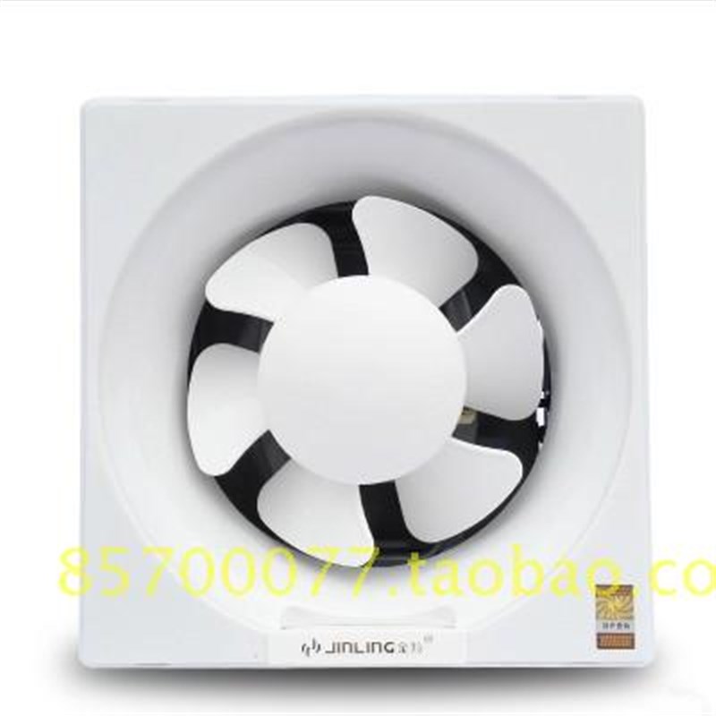 金羚8寸开孔250mm厨房卫生间排风扇排气机百叶窗风扇APB20-4-30