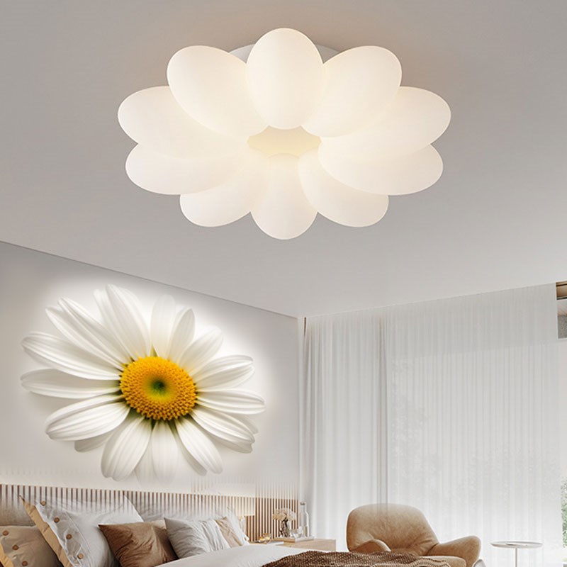 2023年流行卧室灯新款高级感主卧儿童房灯女孩子房间灯意式奶油风