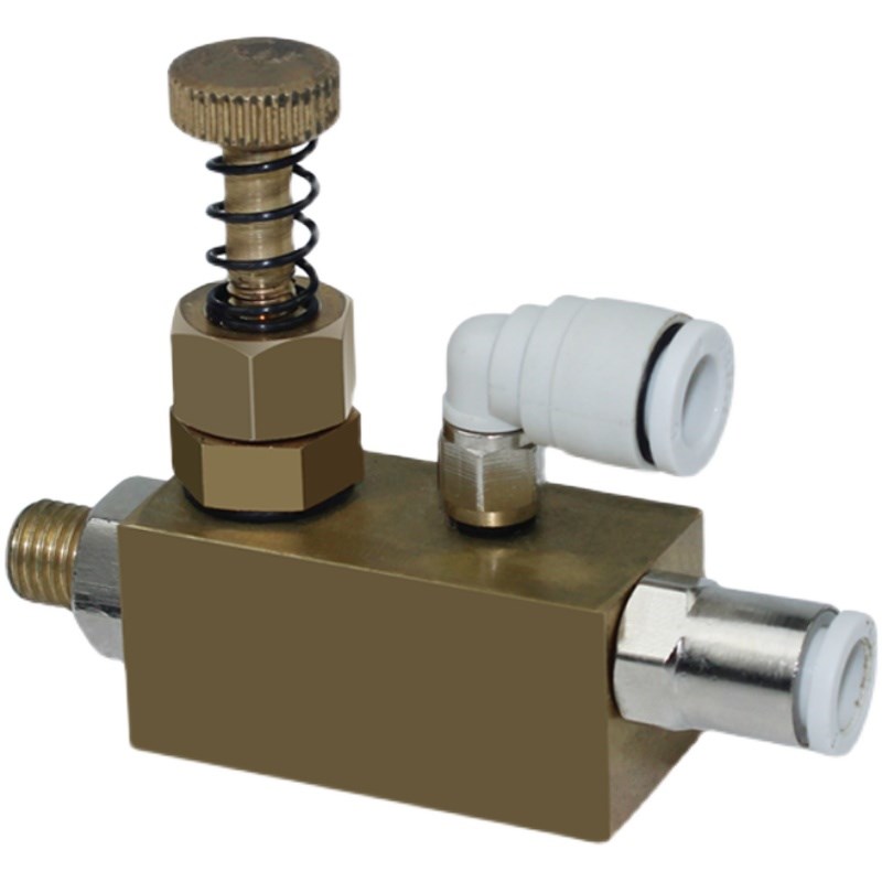 雾化喷头 微雾可调造雾加湿 虹吸低压精细气动二流体喷咀喷嘴黄铜