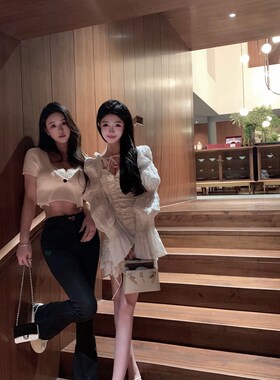 viola 【清纯白莲花】2022夏季 白色棉吊带连衣裙+公主袖开衫套装