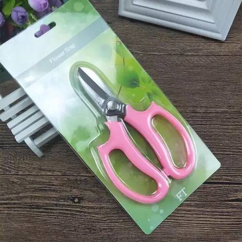 花艺剪花店插花圆头尖头黑色丝带剪花艺师单手剪园艺鲜花专用花剪